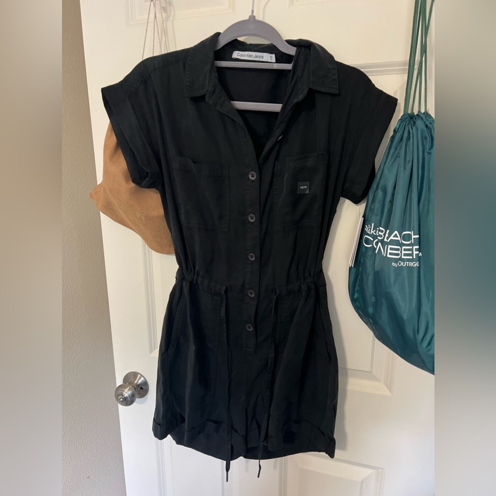Calvin Klein xs black romper